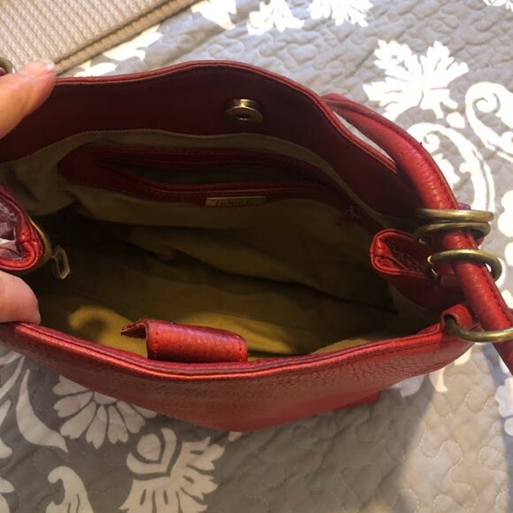 Wmn's Talbots pebbled leather purse - Picture 4 of 12